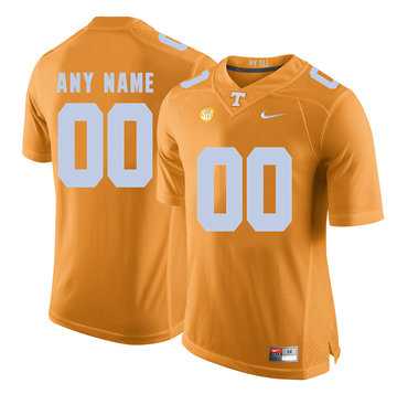 Men%27s Tennessee Volunteers Orange Customized College Football Jersey